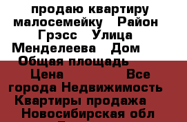 продаю квартиру малосемейку › Район ­ Грэсс › Улица ­ Менделеева › Дом ­ 8 › Общая площадь ­ 22 › Цена ­ 380 000 - Все города Недвижимость » Квартиры продажа   . Новосибирская обл.,Бердск г.